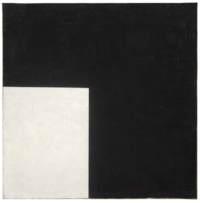 Kazimir Malevich Black and White Sumprematist Composition 1915..