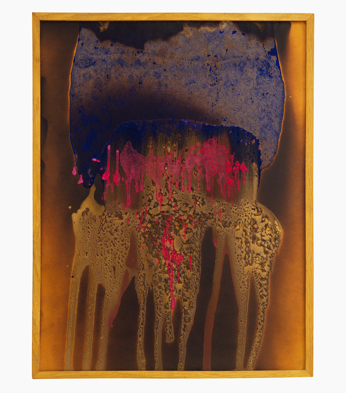 Yves Klein, fire painting