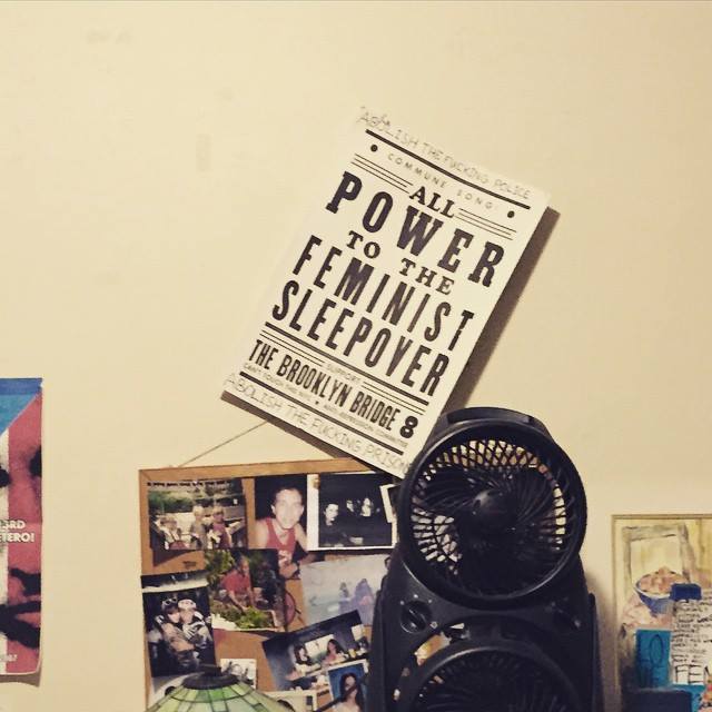 all power to the feminist sleepover