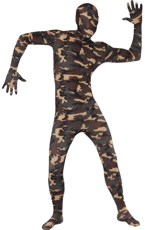 Camouflage second skin suit 23685