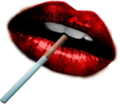 Cigarette lips psd78185