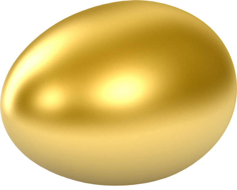 Gold egg