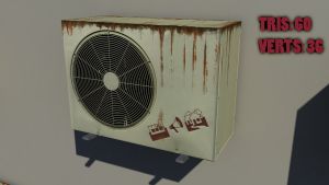Air conditioning low poly by gustavos17 d7hdie8
